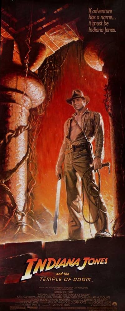 Amazon.com: Indiana Jones and The Temple of Doom Poster